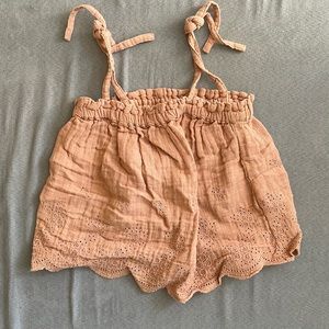 Jamie Kay 4Y coral eyelet tank